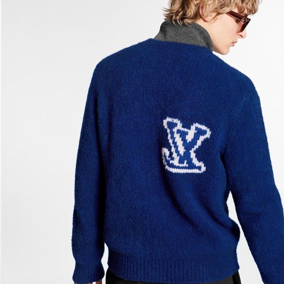 ルイヴィトン Louis Vuitton インタルシアクルーネック 1A7XOH