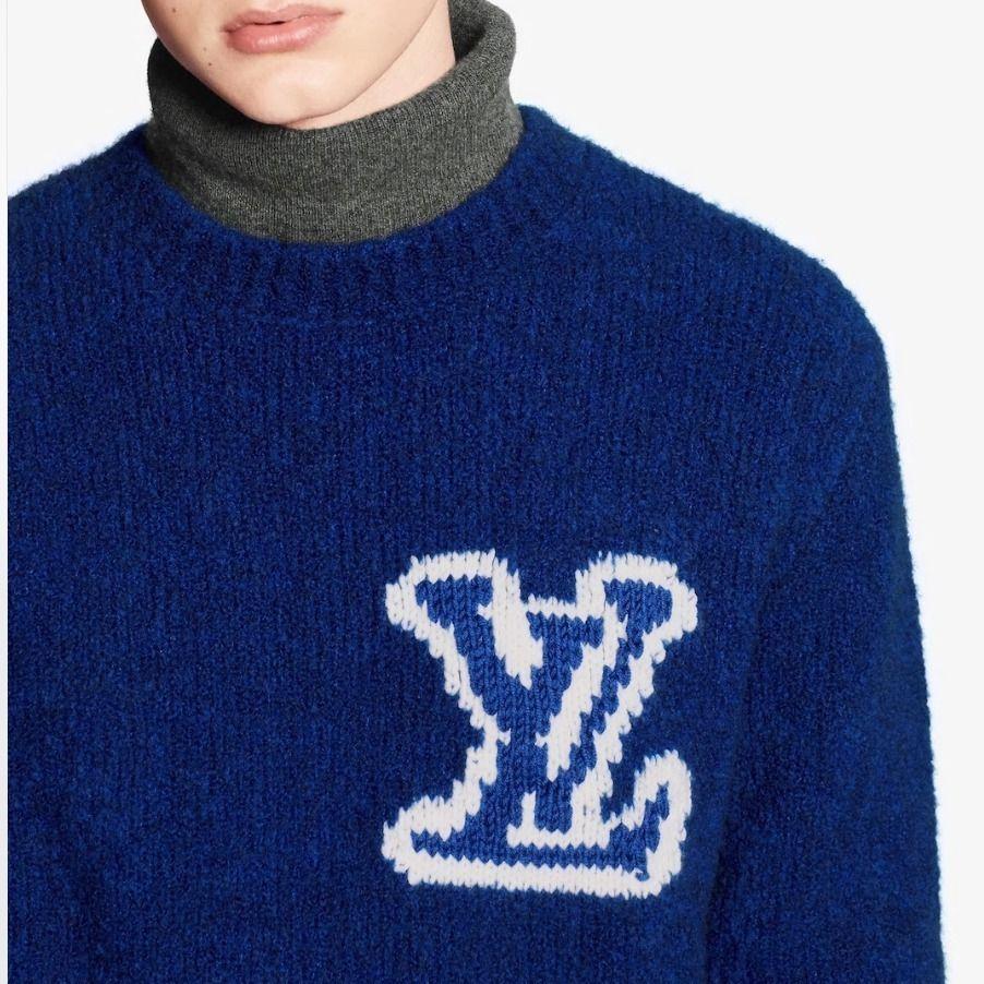 ルイヴィトン Louis Vuitton インタルシアクルーネック 1A7XOH