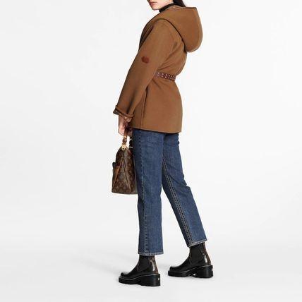 LouisVuitton モノグラムディテール ラップピーコート 1A8260