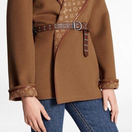 LouisVuitton モノグラムディテール ラップピーコート 1A8260