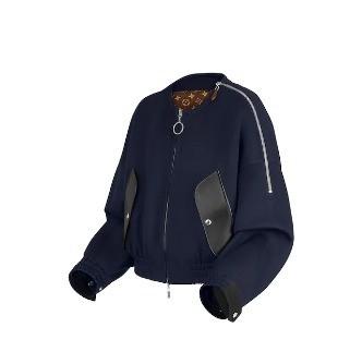 ルイヴィトン Louis Vuitton ボンバージャケット キルティング 1A61E3