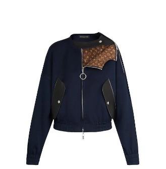 ルイヴィトン Louis Vuitton ボンバージャケット キルティング 1A61E3