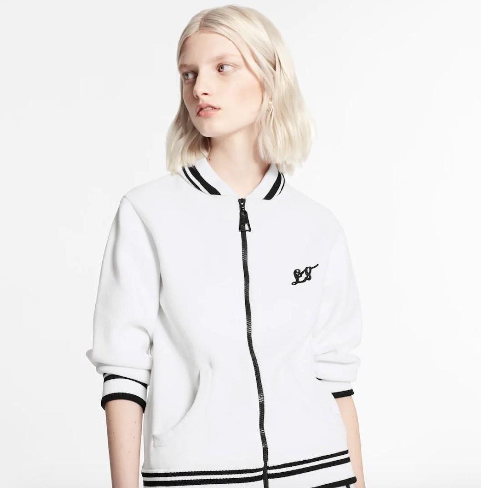 Louis Vuitton スポーティー レトロジャケット 白 1A83FU