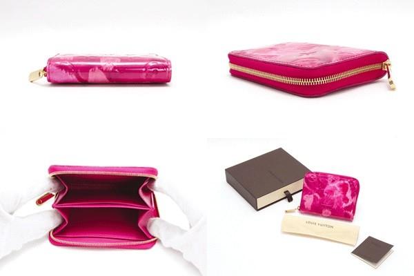 LOUIS VUITTON ローズアンディアン/Rose Indien ジッピー・コインパース イカット・フラワー M90030