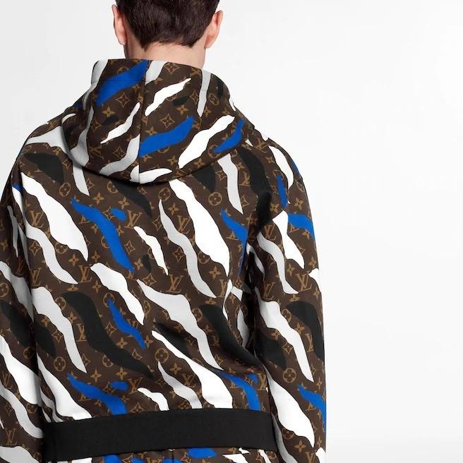 ルイヴィトン LOUIS VUITTON 1A7STW ジップアップフーディ 