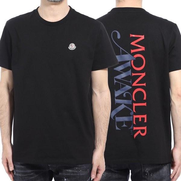 モンクレール MONCLER クルーネックTシャツ MAGLIA T-SHIRT ブラック メンズ 8c70910-v8141-999