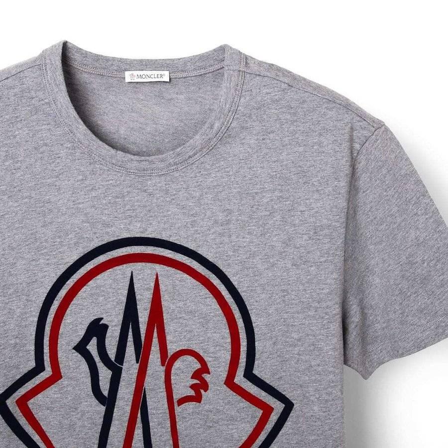 モンクレール MONCLER クルーネック Tシャツ MAGLIA T-SHIRT メンズ 8c74810-8390t-987