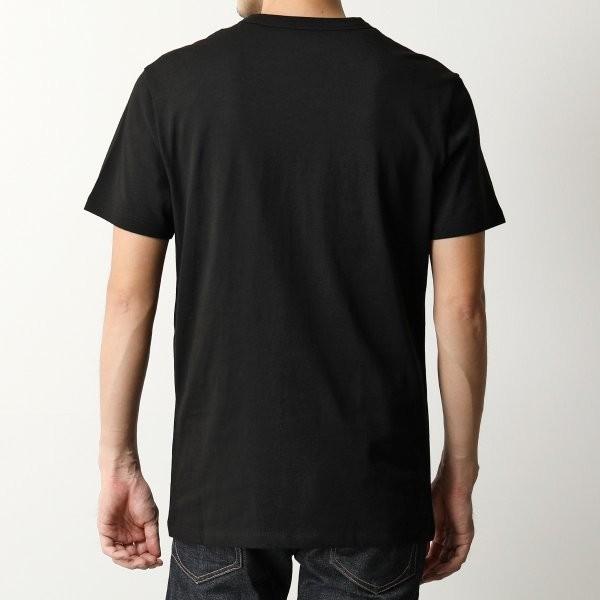 MONCLER モンクレール 8C75910 8390T 999 MAGLIA マーリア クルーネック 半袖 Tシャツ カットソー ロゴT コットン メンズ