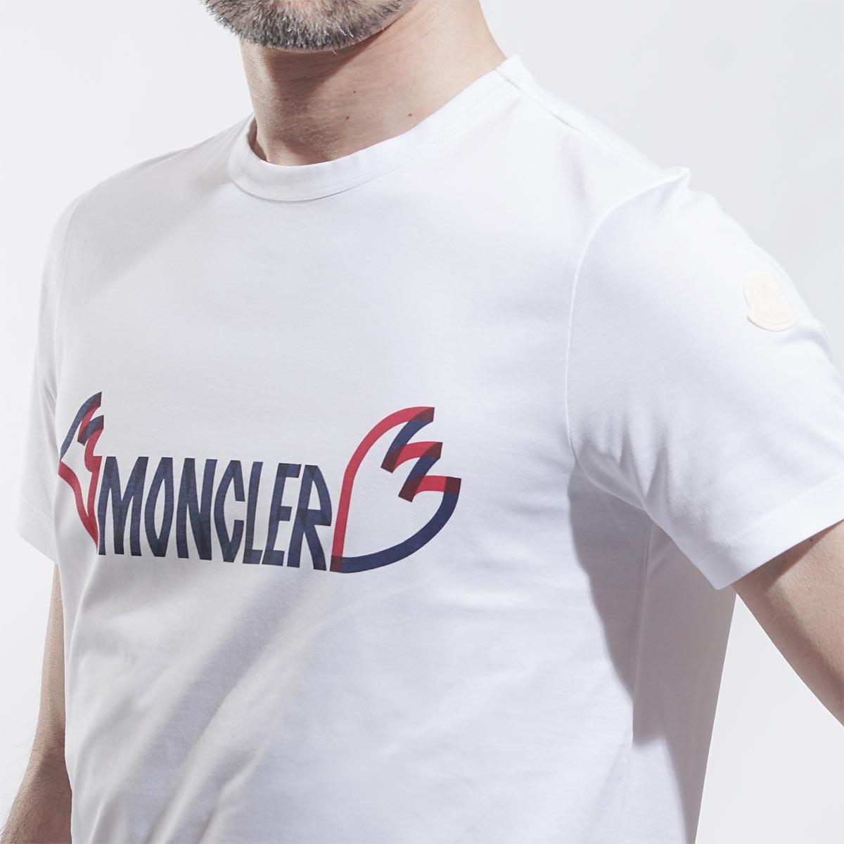 モンクレール MONCLER クルーネック Tシャツ メンズ カジュアル トップス インナー 半袖 8025250 8390y 001 MONCLER GENIUS 2 MONCLER 1952 ROSTAAR　モンクレール ジーニア