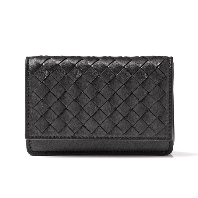 ボッテガヴェネタ BOTTEGA VENETA カードケース NAPPA ネロ ブラック系 133945 v001u 10 6s メンズ＆レディース