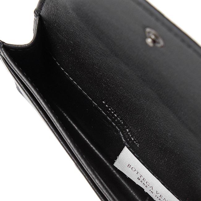 ボッテガヴェネタ BOTTEGA VENETA カードケース NAPPA ネロ ブラック系 133945 v001u 10 6s メンズ＆レディース