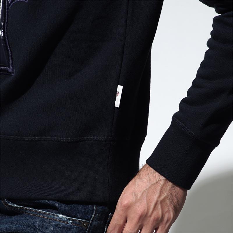 モンクレール MONCLER 裏起毛 トレーナー メンズ カットソー カジュアル トップス モノグラム ロゴ アイコン 8000250 80426 742 GRENOBLE グルノーブル
