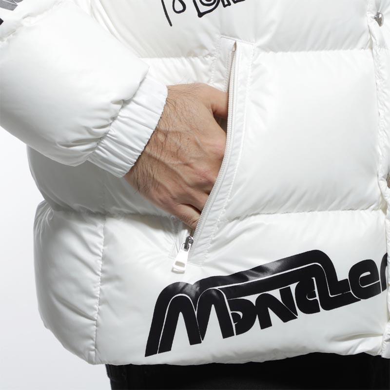 モンクレール MONCLER ダウンジャケット ホワイト メンズ グースダウン 4137685 539qg 045 MONCLER GENIUS 1952 + VALEXTRA MARE ジーニアス ヴァレクストラ マレ