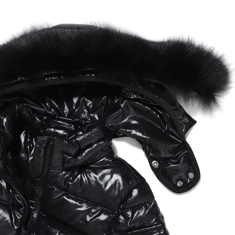 モンクレール MONCLER ダウンジャケット ブラック レディース アウター 親子 ペア プレゼント ギフト badyfur 4633625 c0061 999 BADYFUR バディーファー