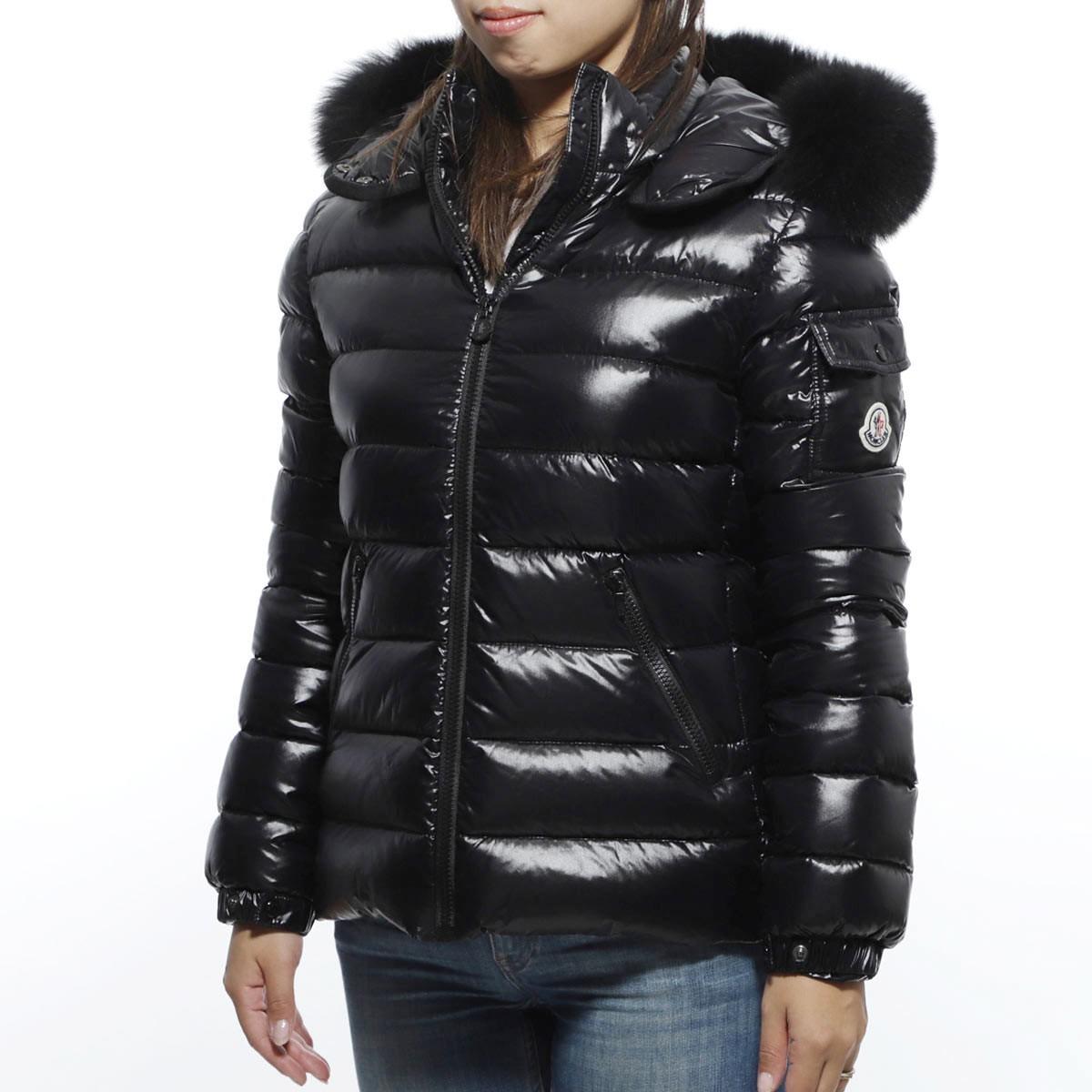 モンクレール MONCLER ダウンジャケット ブラック レディース アウター 親子 ペア プレゼント ギフト badyfur 4633625 c0061 999 BADYFUR バディーファー