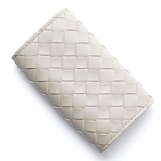 BOTTEGA VENETA キーケース NAPPA ナッパ クリーム ベージュ系 339336 v001n 9714 メンズ＆レディース