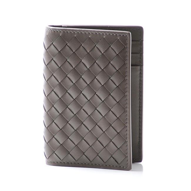 BOTTEGA VENETA カードケース 名刺入れ VN スティール ブラウン系 120701 v4651 2905 メンズ＆レディース