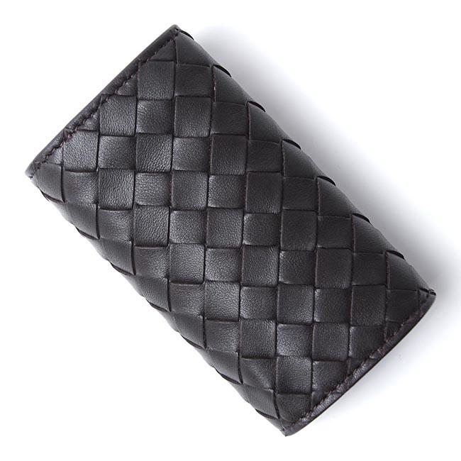 ボッテガヴェネタ BOTTEGA VENETA キーケース NAPPA エスプレッソ ブラウン系 339336 v001n 2006 メンズ＆レディース