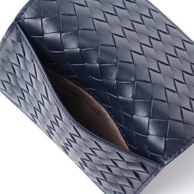 ボッテガヴェネタ BOTTEGA VENETA カードケース VN ライトトルマリン ブルー系 120701 v4651 4013 メンズ＆レディース