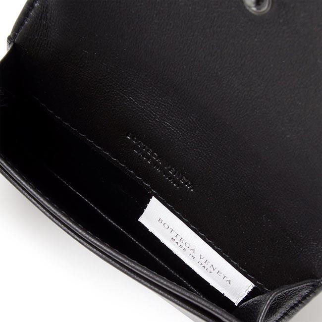 BOTTEGA VENETA カードケース NAPPA ネロ ブラック系 133945 v001u 1000 メンズ＆レディース