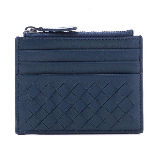 ボッテガヴェネタ BOTTEGA VENETA カードケース NAPPA パシフィック ブルー系 367004 v001n 4111s メンズ＆レディース