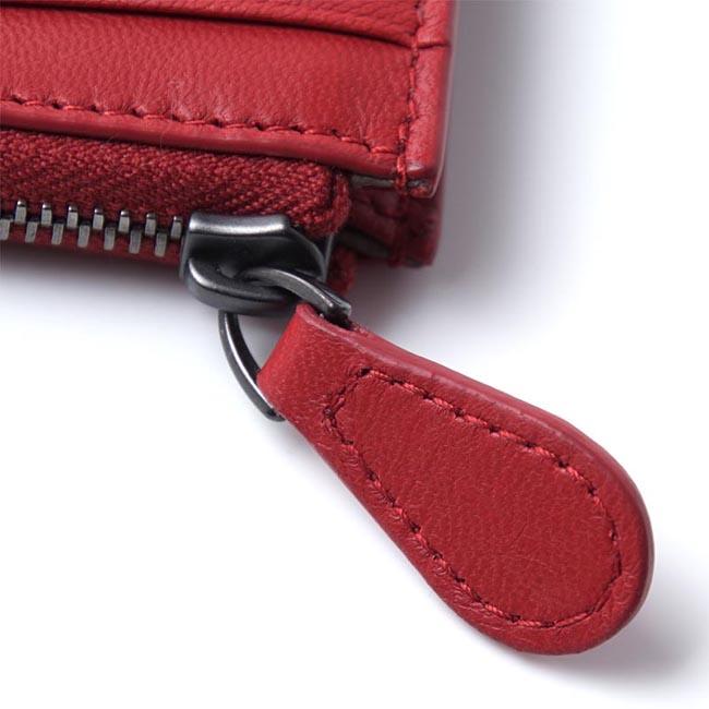 ボッテガヴェネタ BOTTEGA VENETA カードケース NAPPA チャイナレッド レッド系 367004 v001n 6417 メンズ＆レディース