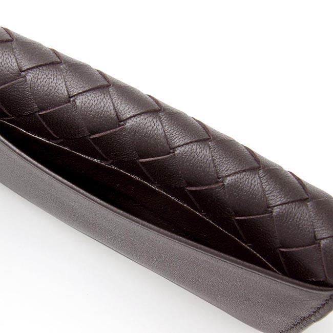 ボッテガヴェネタ BOTTEGA VENETA カードケース NAPPA エスプレッソ ブラウン系 133945 v001u 2006 メンズ＆レディース