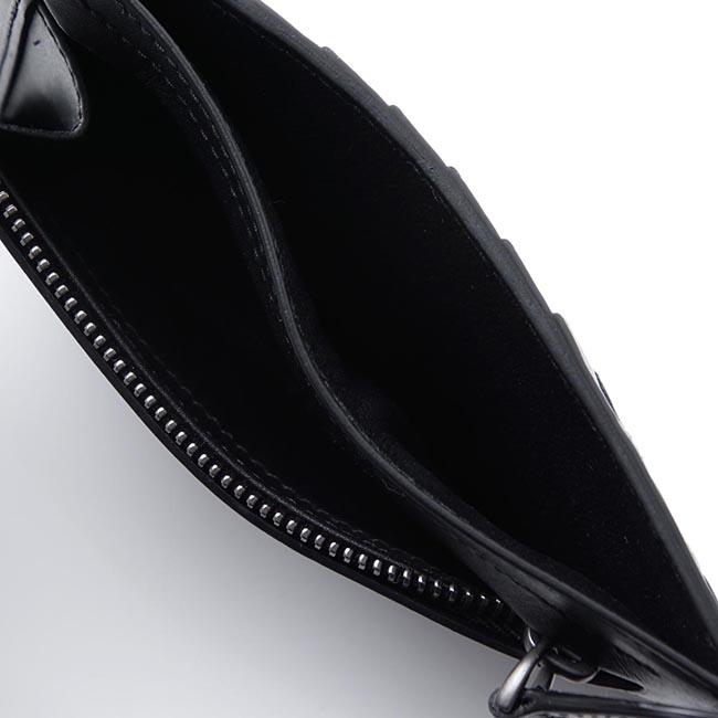 ボッテガヴェネタ BOTTEGA VENETA カードケース LEGGERO ネロ ブラック系 162156 vq131 1000s メンズ＆レディース