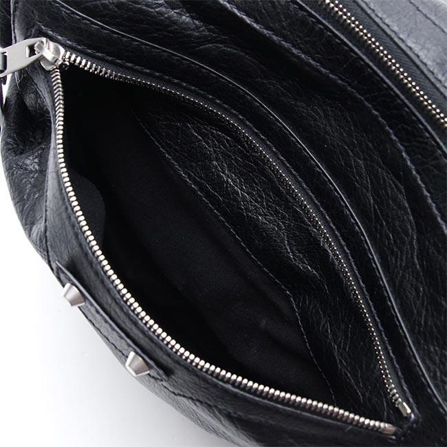 バレンシアガBALENCIAGA ショルダーバッグ ブラック メンズ  レザー アリーナ 本革 アリーナ 340687 d9h04 1000 