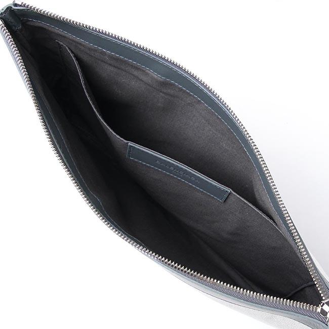 バレンシアガ BALENCIAGA クラッチバッグ グレー レディース ギフト プレゼント グレー キャンバス  NAVY CLIP M ネイビー クリップ 420407 aq38n 1380​