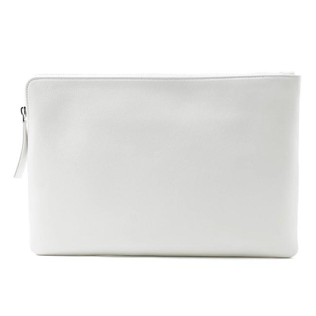 バレンシアガ BALENCIAGA クラッチバッグ ホワイト レディース ギフト プレゼント レザー 本革 ポーチ EVERYDAY エブリデイ  492467 dlq4n 9060​