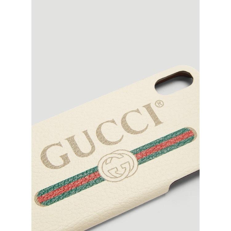 グッチ GUCCI ロゴ プリント iPhone X/XR/XS アイフォンケース 603758 H23B0 2211