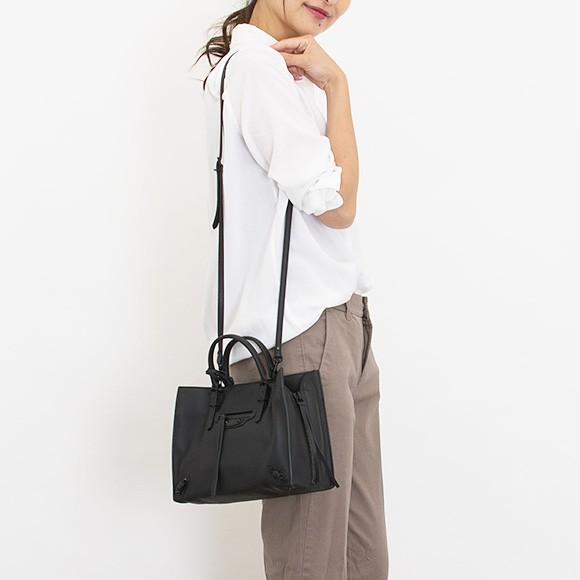 バレンシアガ BALENCIAGA バッグ レディース 2WAYハンドバッグ PAPER ZA A6 [ペーパー] ブラック 黒  NOIR BLACK  517100 DLQ07 1000​​