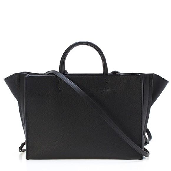バレンシアガ BALENCIAGA バッグ レディース 2WAYハンドバッグ PAPER ZA BLACK A6 [ペーパー] ブラック 黒 NOIR  490027 D6WIT 1000