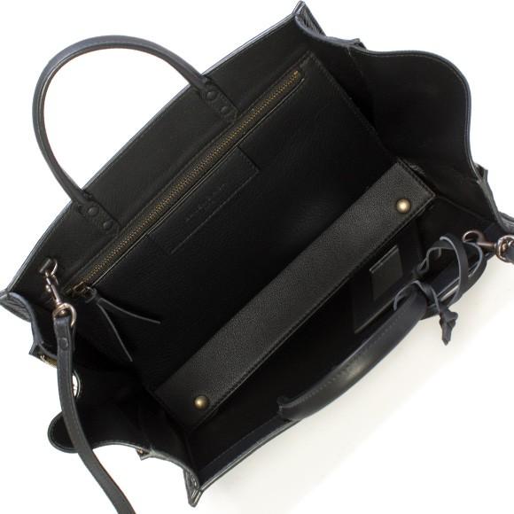 バレンシアガ BALENCIAGA バッグ レディース 2WAYハンドバッグ PAPER ZA BLACK A6 [ペーパー] ブラック 黒 NOIR  490027 D6WIT 1000