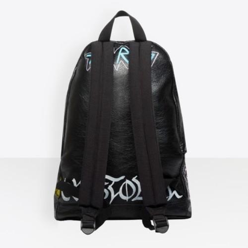 バレンシアガ BALENCIAGA Explorer バックパック ホワイト刺繍ロゴ 5032210FE351080