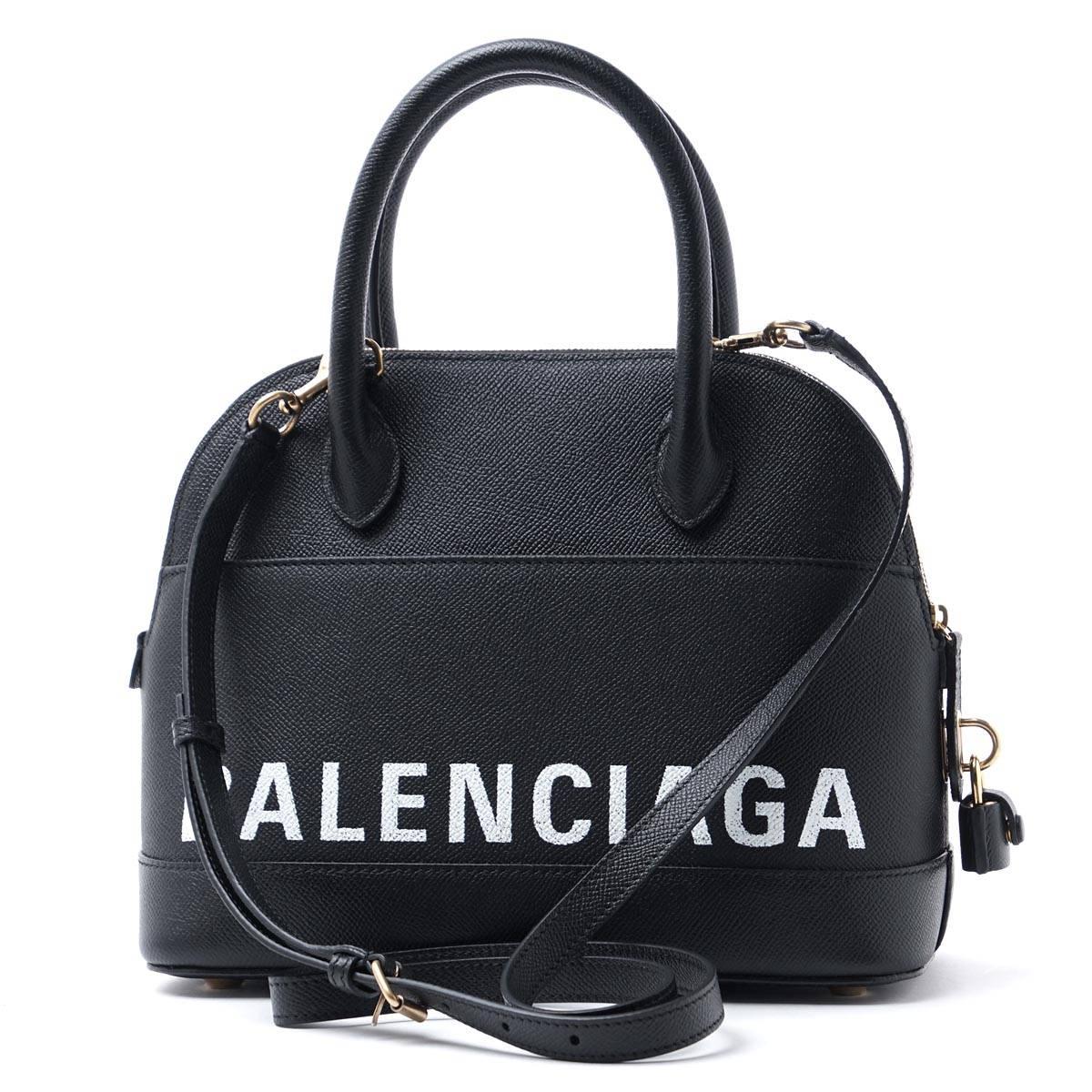 バレンシアガ BALENCIAGA ハンドバッグ 2WAY ブラック レディース ギフト プレゼント レザー 本革  VILLE ビル 518873 0ot0m 1000