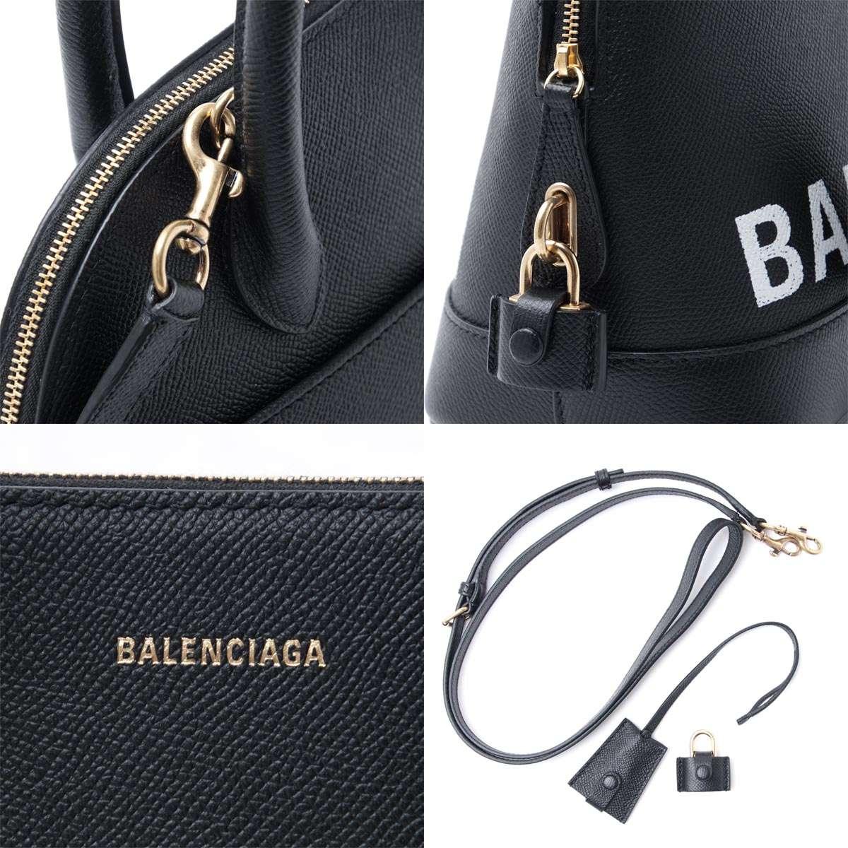バレンシアガ BALENCIAGA ハンドバッグ 2WAY ブラック レディース ギフト プレゼント レザー 本革  VILLE ビル 518873 0ot0m 1000