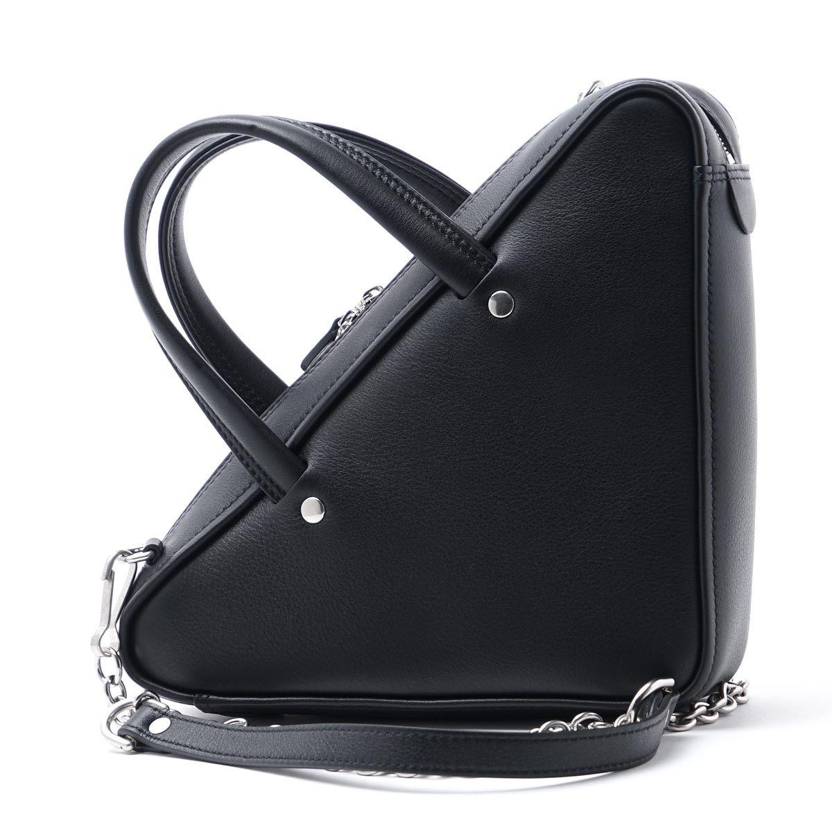 バレンシアガ BALENCIAGA ハンドバッグ 2WAY ブラック レディース ギフト プレゼント レザー 本革  TRIANGLE DUFFLE XS トライアングル 527272 c8k02 1000​