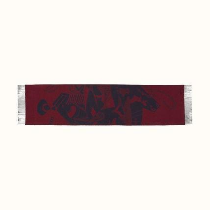 エルメス HERMES マフラー ズアヴとドラゴン リミックス カシミヤ H393555T 01