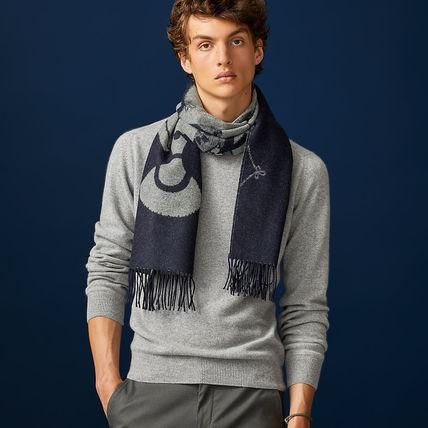 エルメス HERMES マフラー ズアヴとドラゴン リミックス カシミヤ H393555T 03