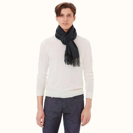 エルメスマフラー HERMES　マフラー　スカーフ　100％カシミアスカーフ H393700T 04