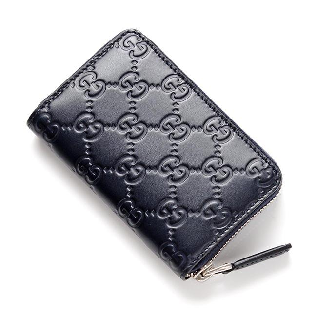 グッチ GUCCI カードケース GUCCISSIMA ブルー ブルー系 255452 cwc1n 4009 メンズ＆レディース