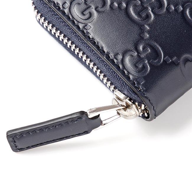 グッチ GUCCI カードケース GUCCISSIMA ブルー ブルー系 255452 cwc1n 4009 メンズ＆レディース