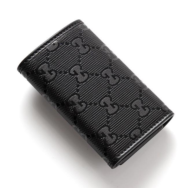 グッチ GUCCI キーケース GG IMPRIMEE ブラック ブラック系 138093 fu49n 1000 メンズ＆レディース