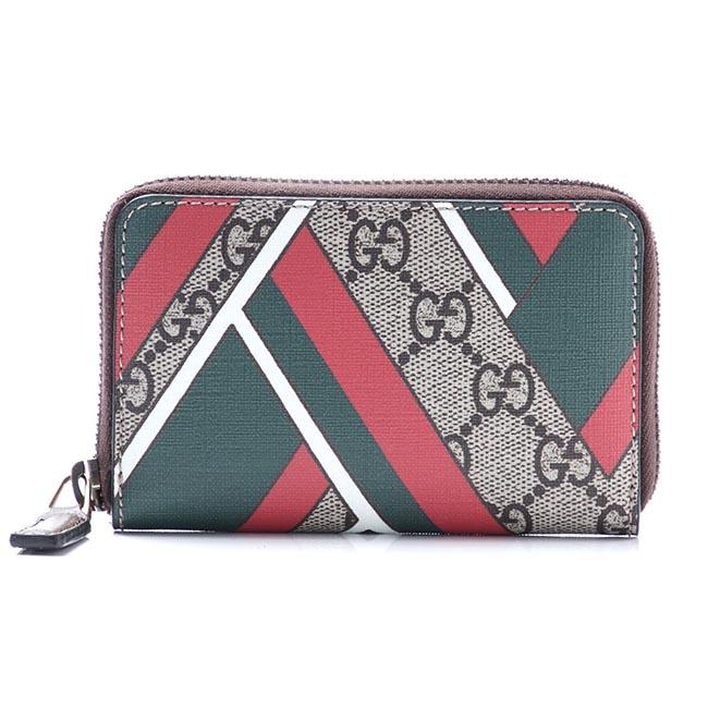 グッチ GUCCI ラウンドファスナー カードケース GG CHEVRON GGシェブロン マルチカラー マルチカラー系 429232 k1m1t 8574 メンズ