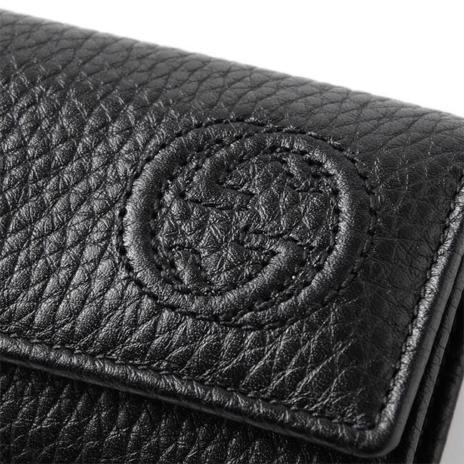 グッチ GUCCI キーケース SOHO ブラック ブラック系 322117 a7m0n 1000 メンズ＆レディース