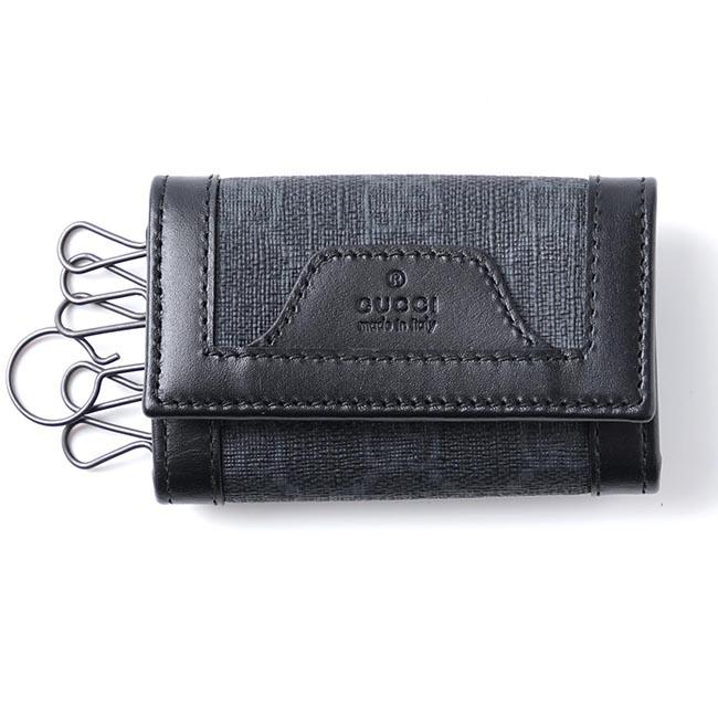 GUCCI キーケース GGスプリームキャンバス グレー グレー系 322149 kgdhr 1078 メンズ