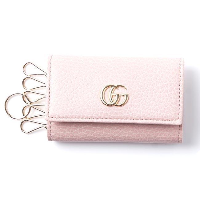 グッチ キーケース PETITE MARMONT LEATHER ライトピンク ピンク系 456118 cao0g 5909 レディース