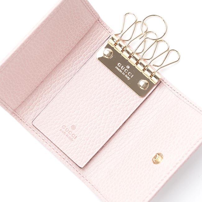 グッチ キーケース PETITE MARMONT LEATHER ライトピンク ピンク系 456118 cao0g 5909 レディース